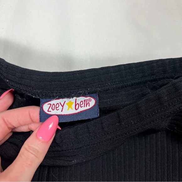 Y2K Zoey Beth Black Trousers - Picture 7 of 7